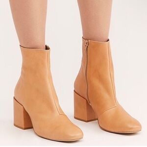 free people Nicola leather heeled boot